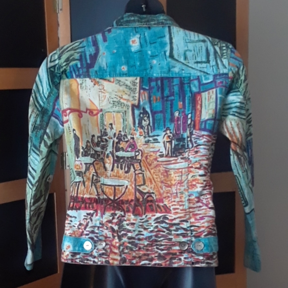 Art Mural VINTAGE Denim Jacket - Picture 6 of 16